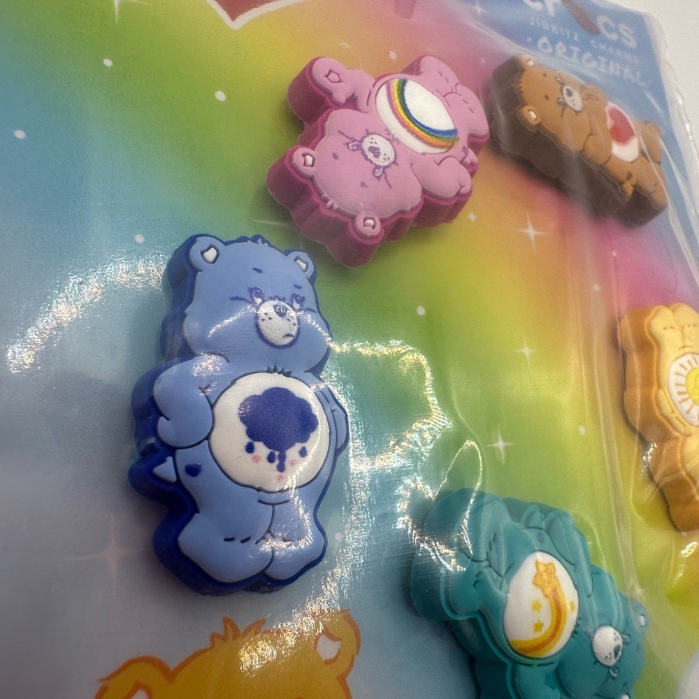 Care Bears Crocs Jibbitz Charms Set of 5 NWT - Picture 5 of 12